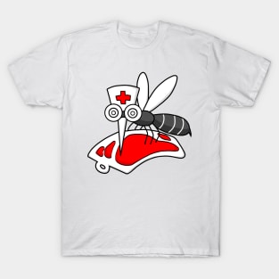 Mosquito Nurse Doctor Blood Donation Campaign T-Shirt